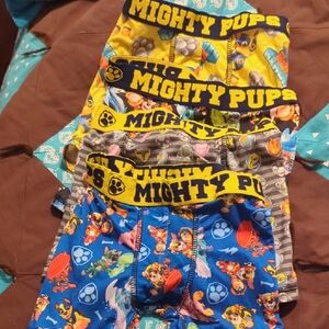 Kids Underwear Set - Yellow, Gray, Blue